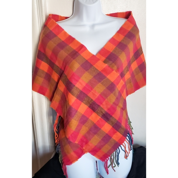 NEW!!! Multicolor Plaid Scarf - Picture 8 of 10
